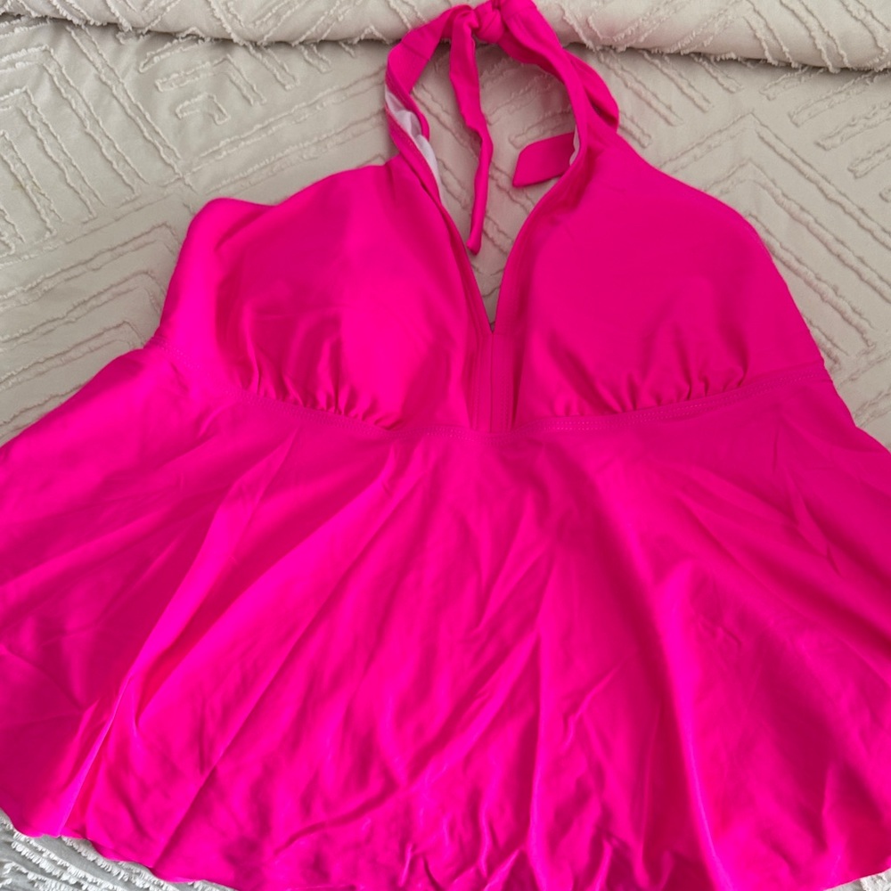 Vibrant Pink Halter Top